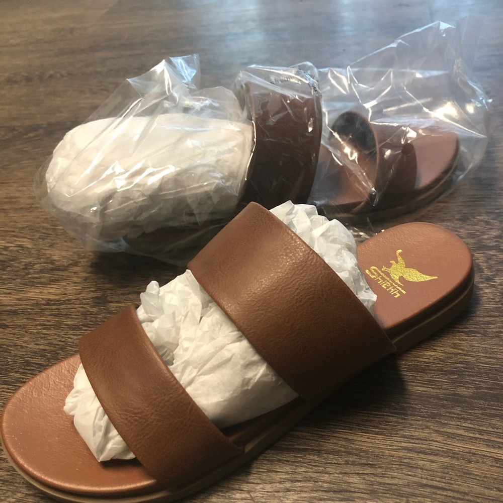 Brown sandals